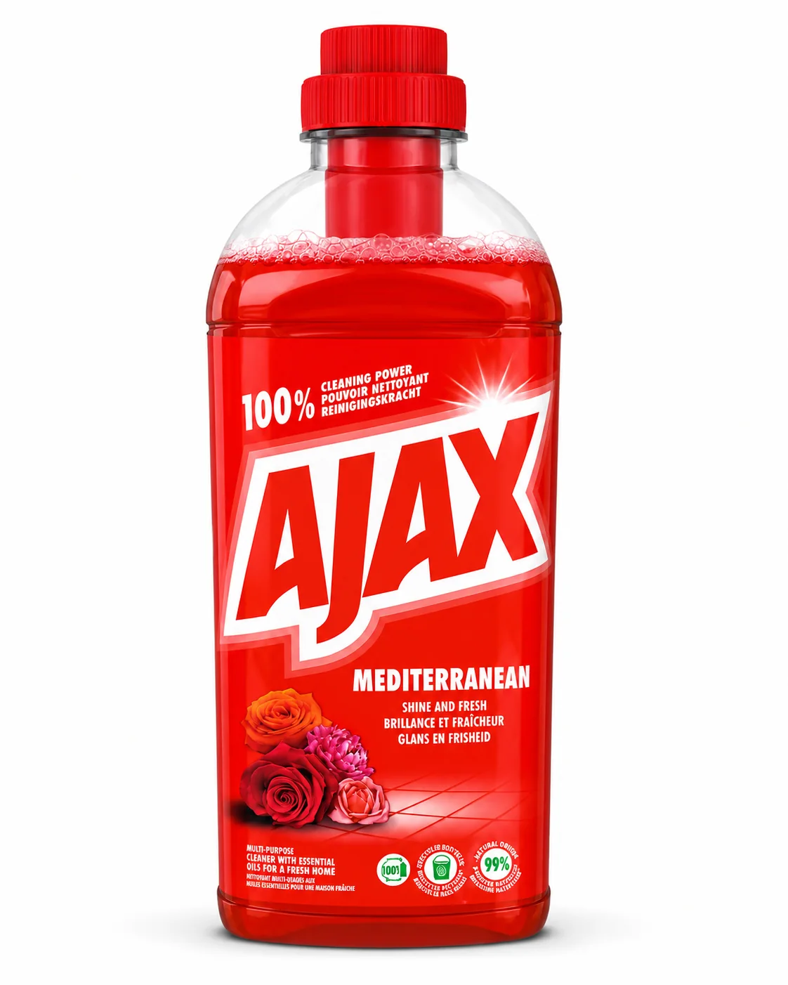 Produit d’entretien JEK Solutions : Ajax Mediterranean Rouge