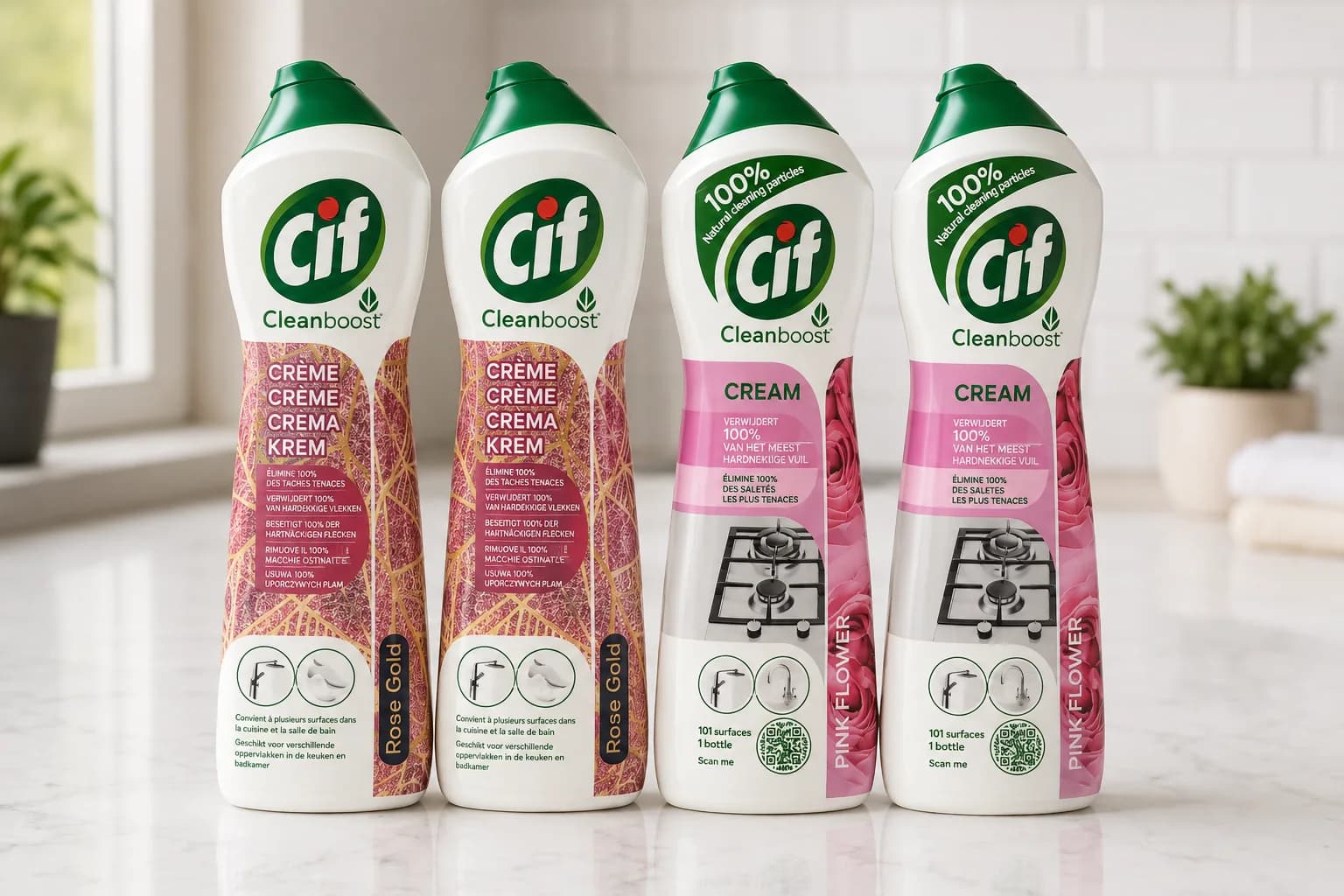 Produit d’entretien JEK Solutions : Cif Cream lot de 4