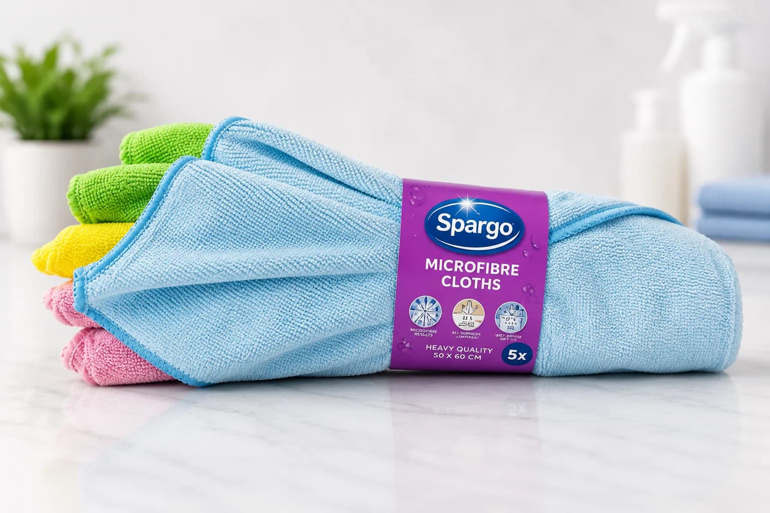 Produit d’entretien JEK Solutions : Spargo Microfibres 5x