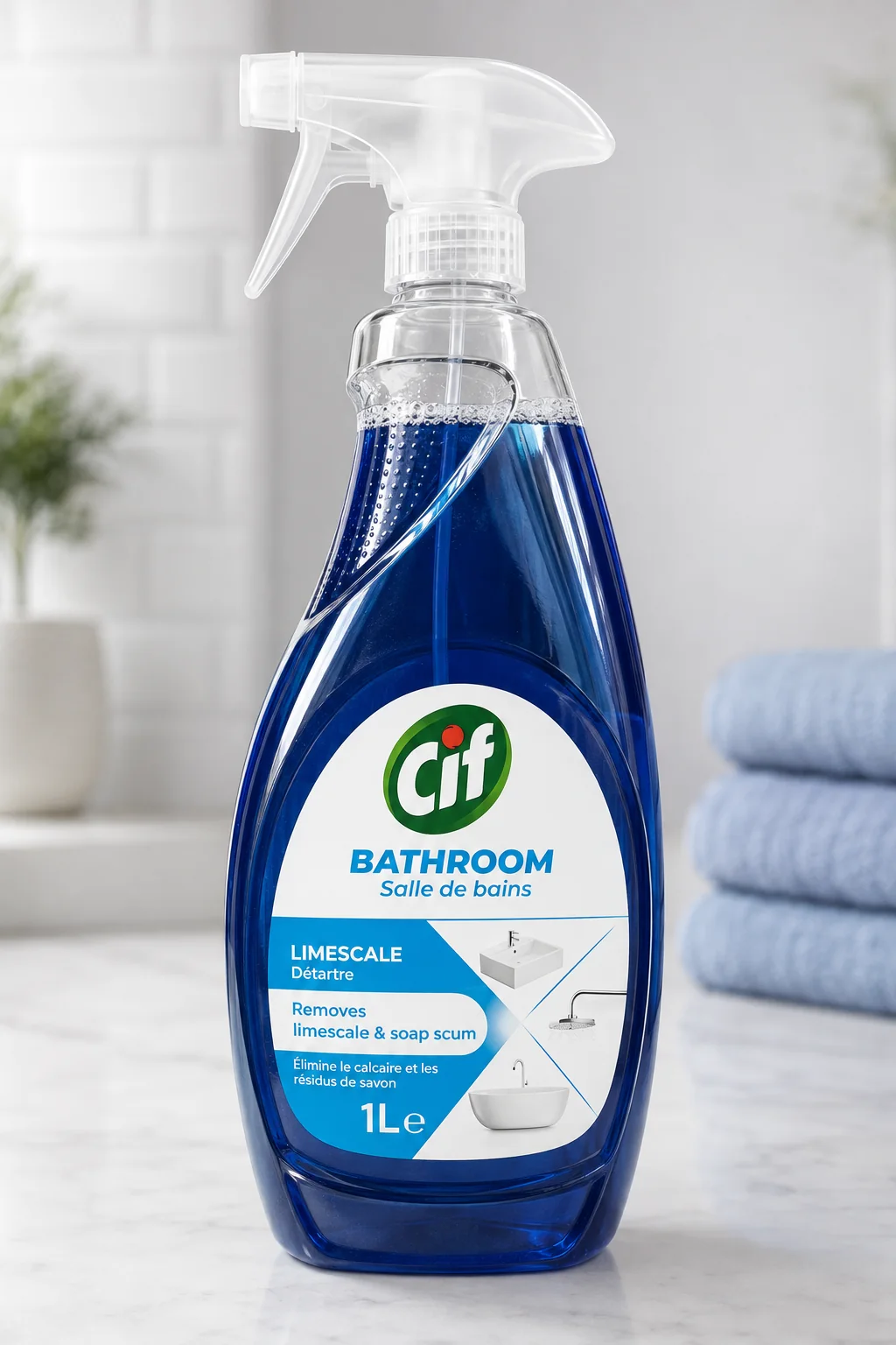 Produit d’entretien JEK Solutions : Cif Bathroom 1 L