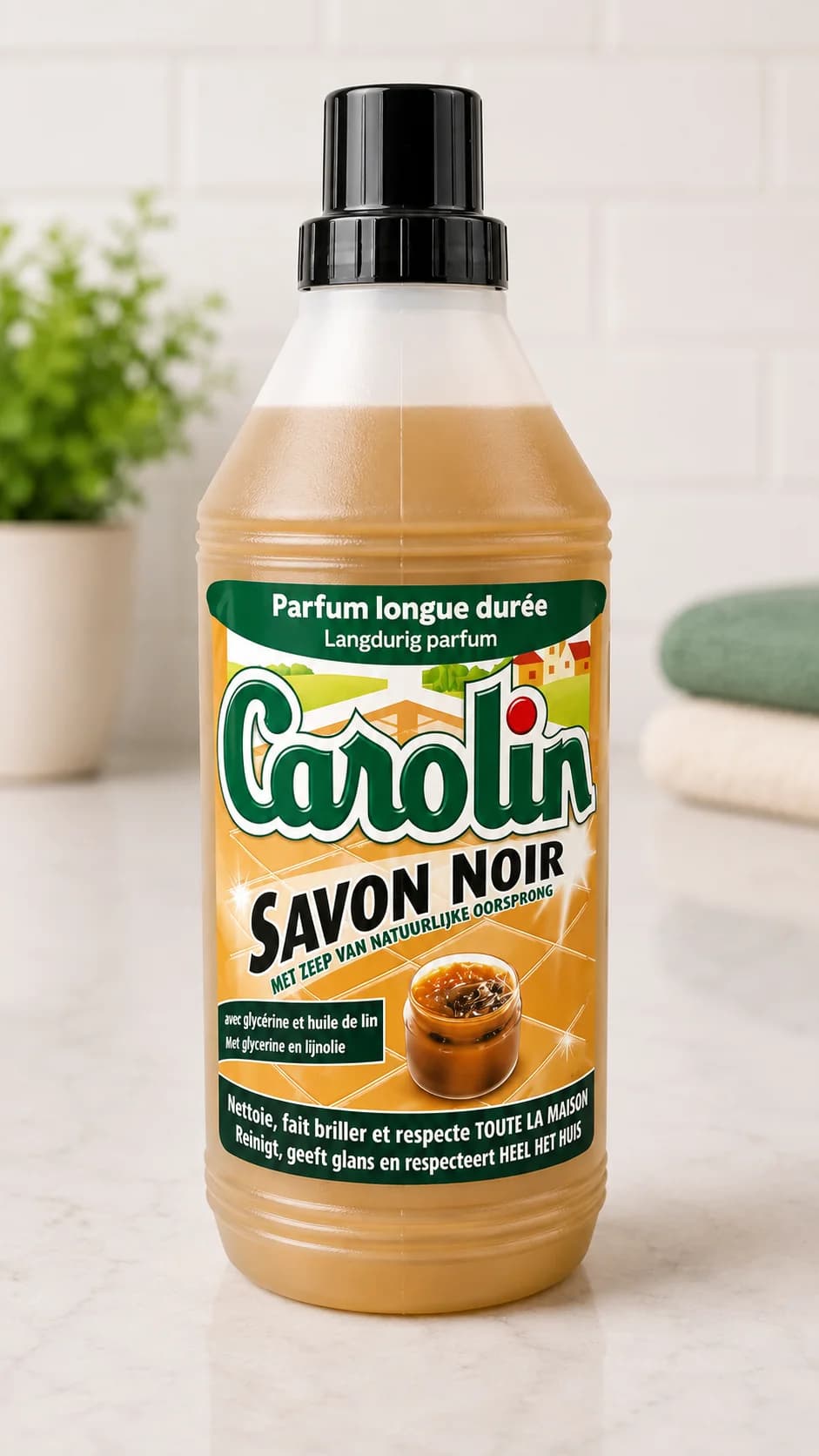 Produit d’entretien JEK Solutions : Carolin Savon Noir