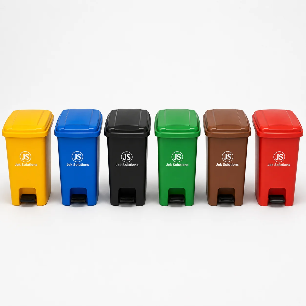 Produit d’entretien JEK Solutions : Poubelles à pédale professionnelles